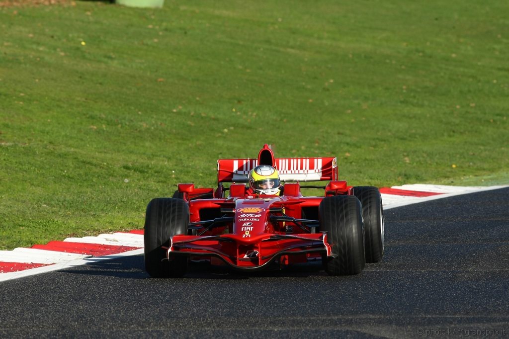 Test Ferrari F2008 Italian F3 Drivers Vallelunga